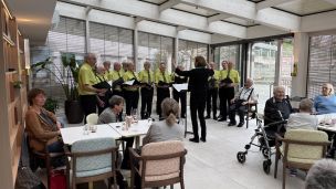 Männerchor Aachthurland im Café Dorfplatz