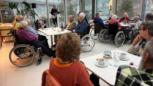 Südstaaten-Flair im Café Dorfplatz