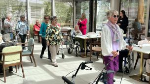 Modeschau mit Seniovita