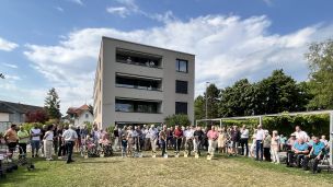 Spatenstich für das Projekt «LebensRaum»: Viel Rückhalt für grosses Bauvorhaben